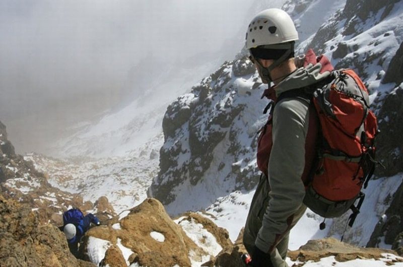 Climbing mountains Ecuador