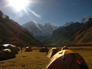 Camping Huayhuas Trek