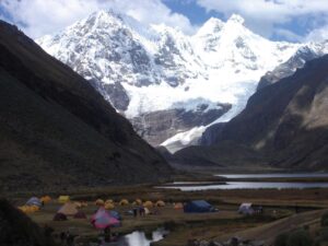 Camping Huayhuash Trek Peru