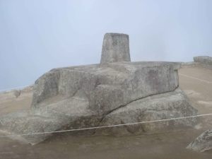 Sun dail at Machu Picchu