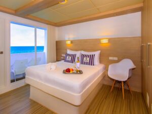 Mat cabin in Treasure catamaran