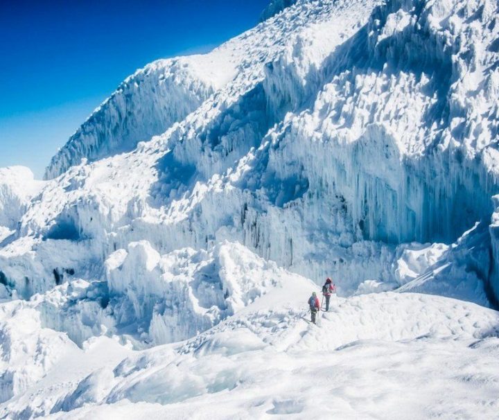 Climbing Cayambe Ecuador