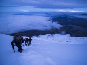 Climbing Cotopaxi Volcano