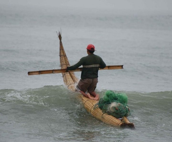 Fisherman Huanchaco North Peru