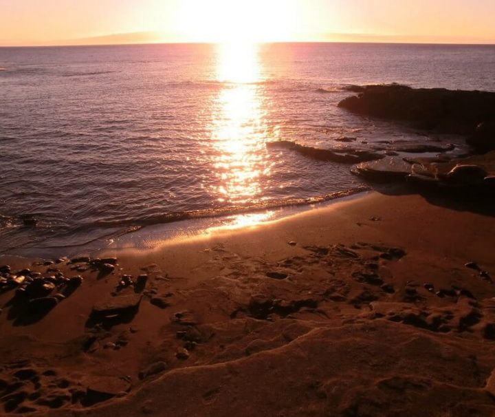 Sunset at the Galapagos Islands