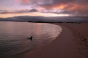 Sunset on the Galapagos Islands