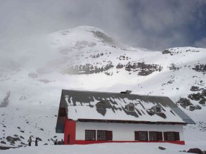 Refuge on the Chimborazo Volcano