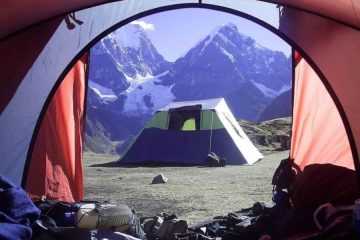 Tent Huayhuas Loop Trek travel Peru