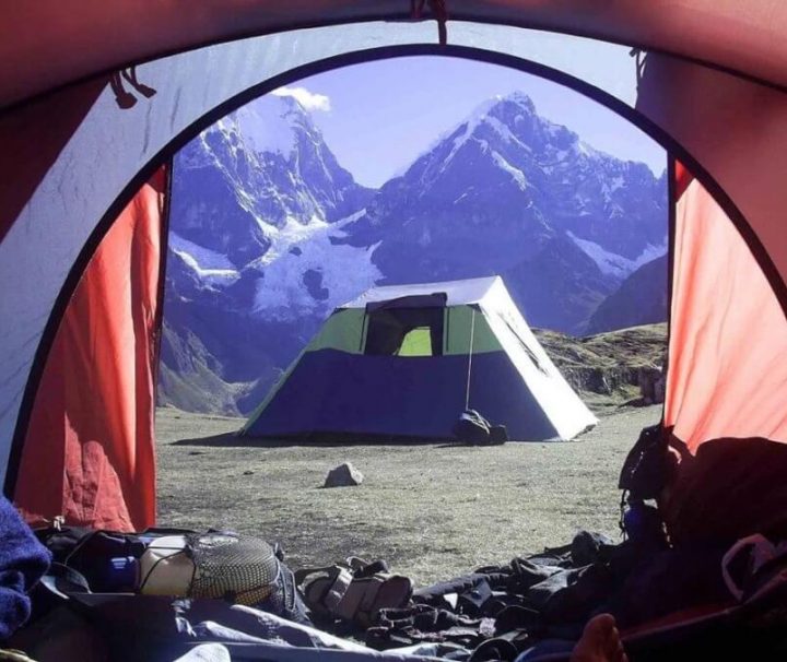 Tent Huayhuas Loop Trek travel Peru