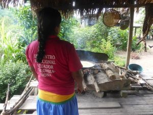 Siona inheemse Amazone cultuur Ecuador