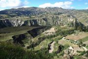 Quilotoa Loop uitzicht onderweg