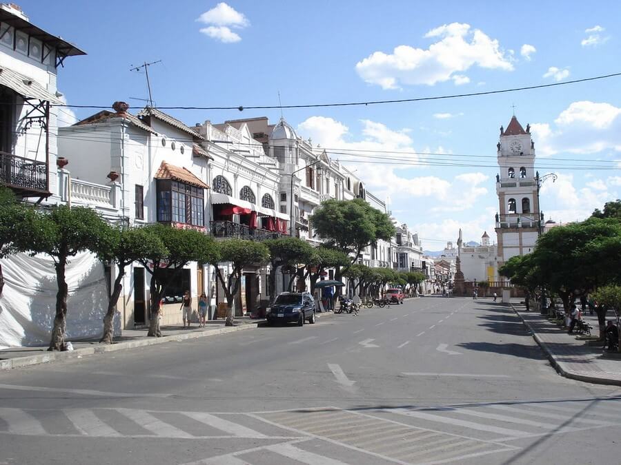 Sucre hoofdstad Bolivia reizen