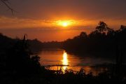 Sunset in Tambopata