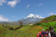 Chimborazo view from Ancestors Trail