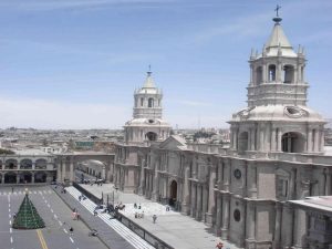 Cathedral at Plaza de Armas