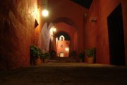 Santa Catalina Convent at night