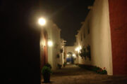 Santa Catalina Convent at night