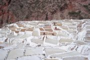 Salt pans from Salineras de Maras