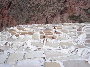 Salineras salt pans