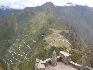 Huayna Picchu Inka uitzicht