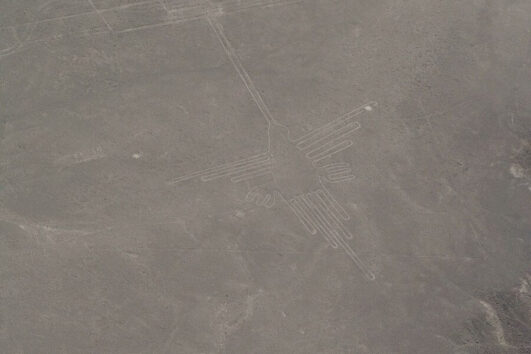 Nazca Lines, kolibrie, Peru reis