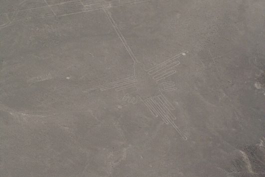 Nazca Lines, kolibrie, Peru reis