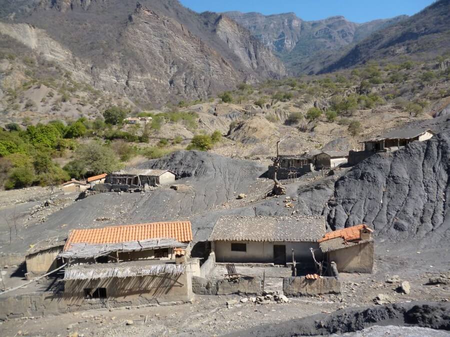 Old mining village