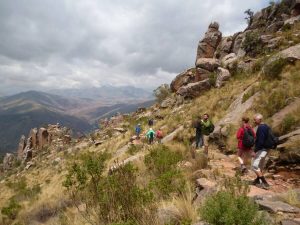 Hiking trails Surce Bolivia