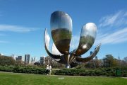 Iconic Floralis monument