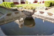 In the garden of a Jesuit Estancia
