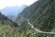 Mountain biking the Death Road