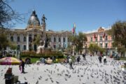 Plaza de Armas in La Paz