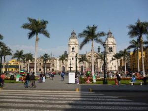 Plaza de Armas in Lima