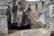 Condor temple at Machu Picchu