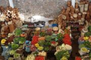 Local vegetable market in Sucre