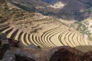 View from Pisac Ruins Peru tour
