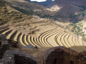 View from Pisac Ruins Peru tour