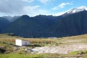 Snowcapped mountain in Sacred Valley