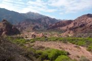 Mountains in the desert
