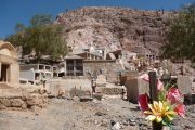 Cemetery at Montaña Colorada