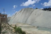 Fossil dinosaurs steps in Sucre