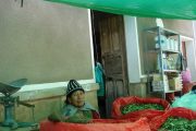 Selling Coca leaves in Tarabuco
