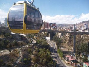 Teleferico La Paz Bolivia reis