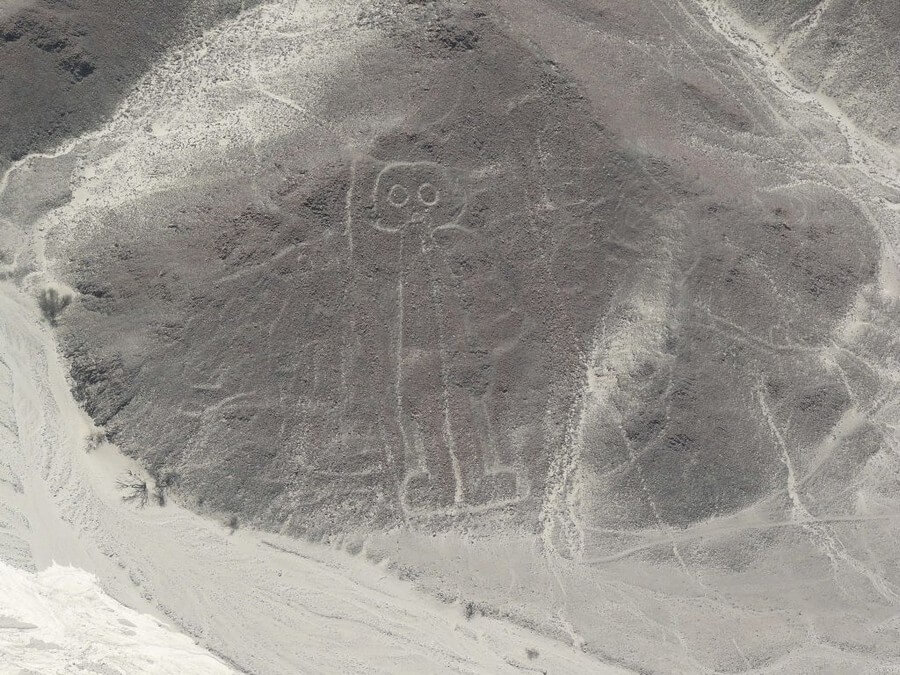 reizen naar Peru en astronaut Nasca Lijnen bekijken