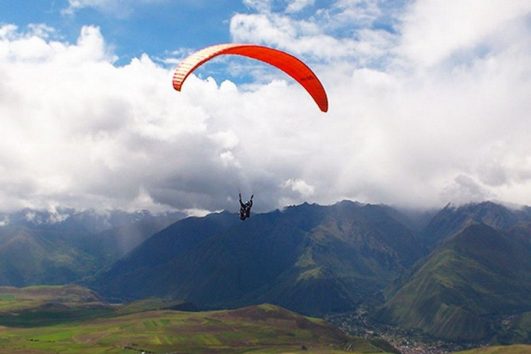 Paragliding Cuzco Peru tours