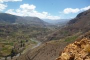 Inca terraces in Colca Valley