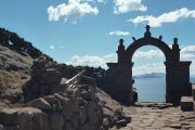 Gate on Taquile Island