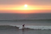 Surfing in Huanchaco