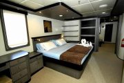 Master suite on Treasure Yacht