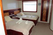 Cabin of the Galapagos Treasure Yacht